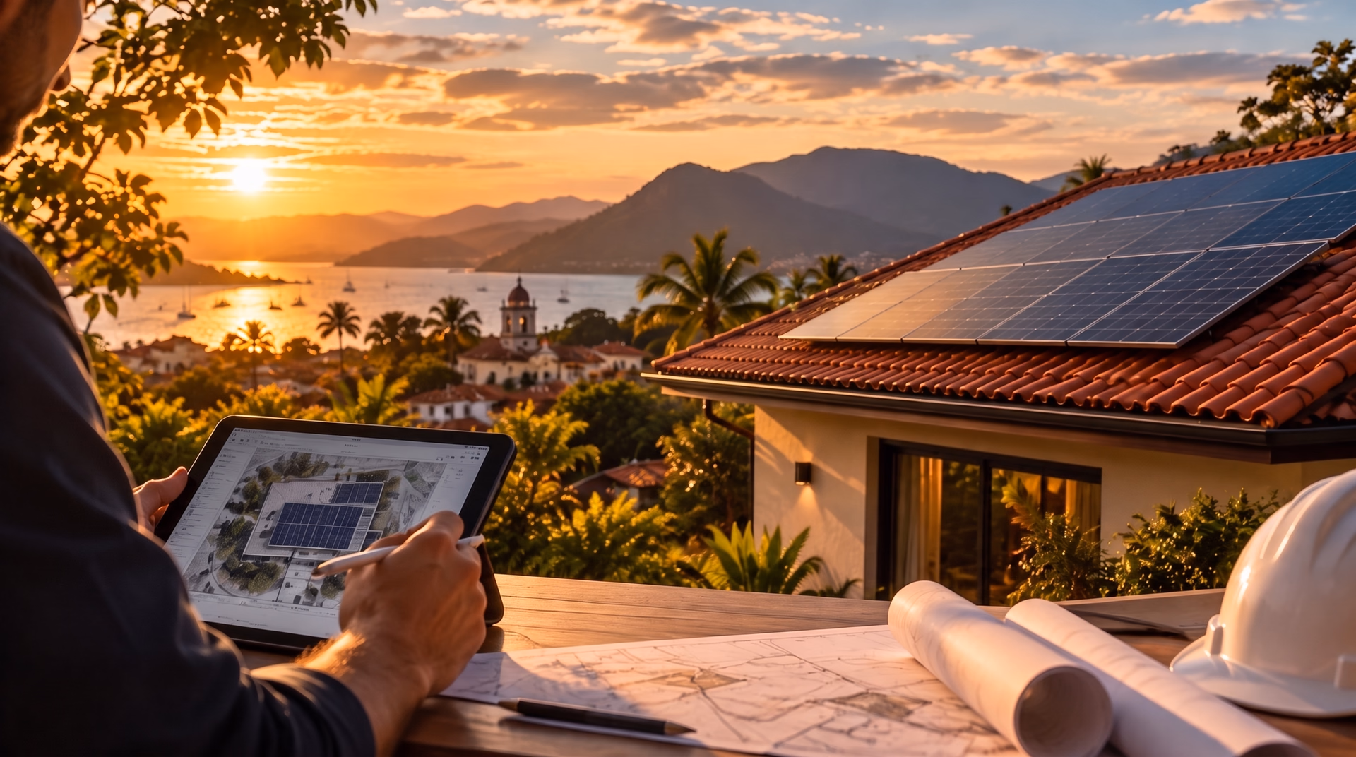 Planejamento técnico de projeto fotovoltaico residencial