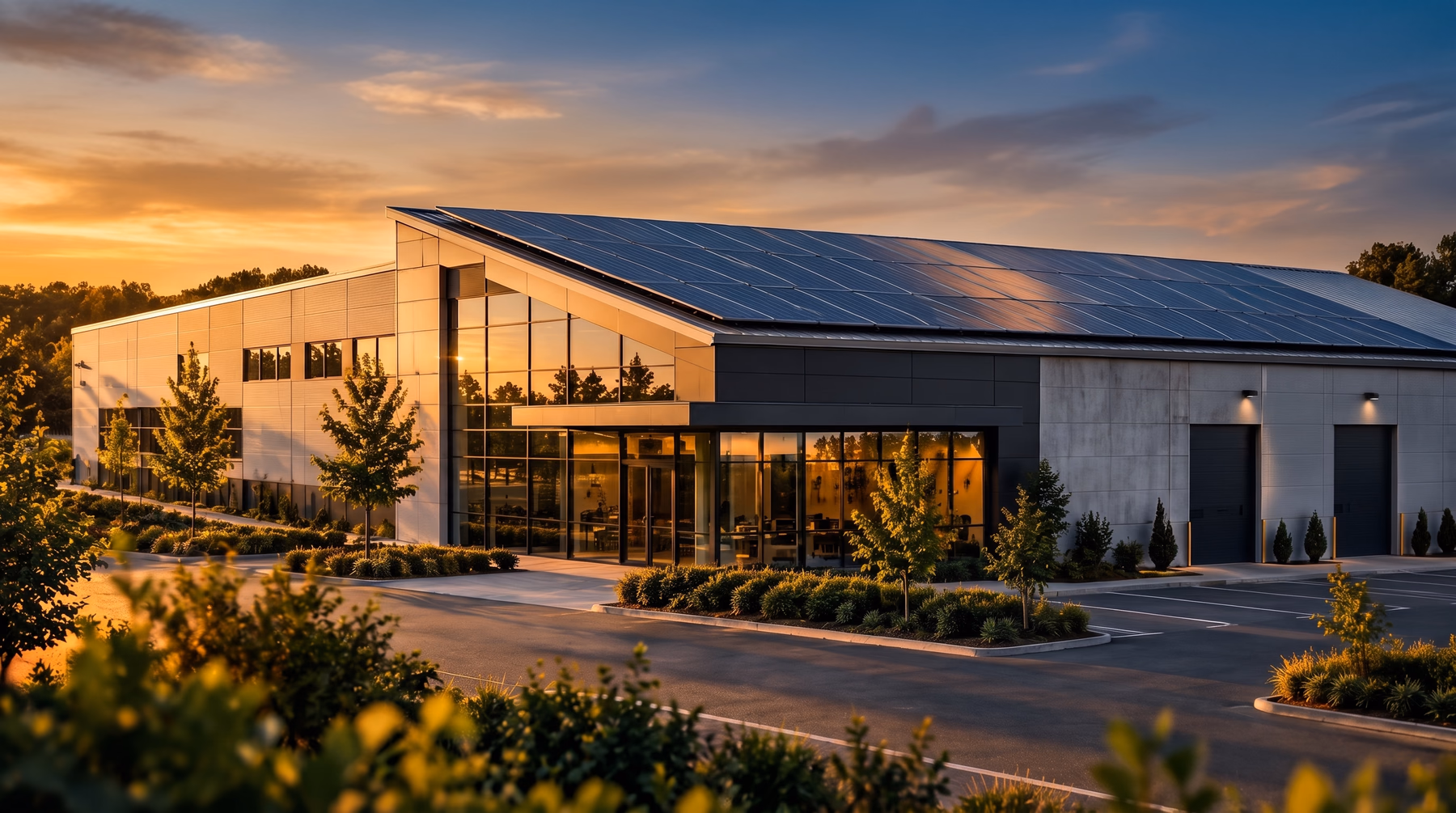 Instalação fotovoltaica em estabelecimento comercial
